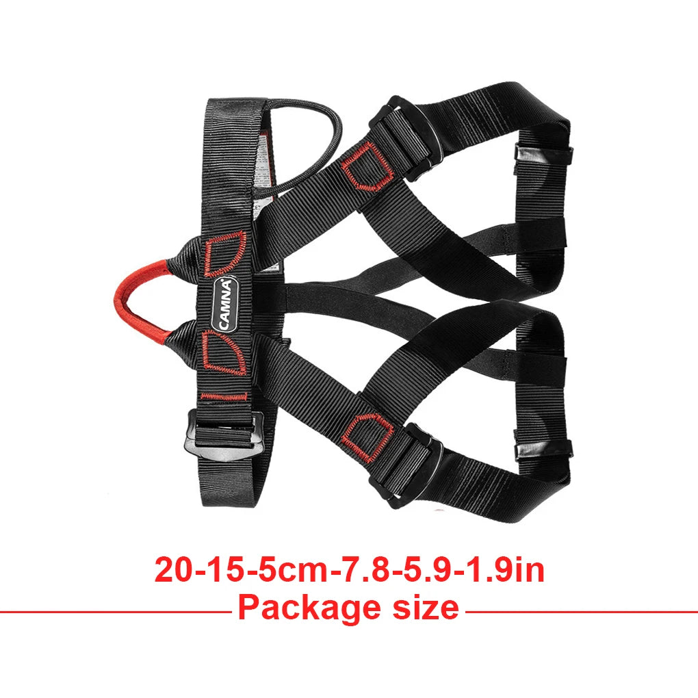 Climbing Harness Equipment Professional Protective Accessory Red, Grey