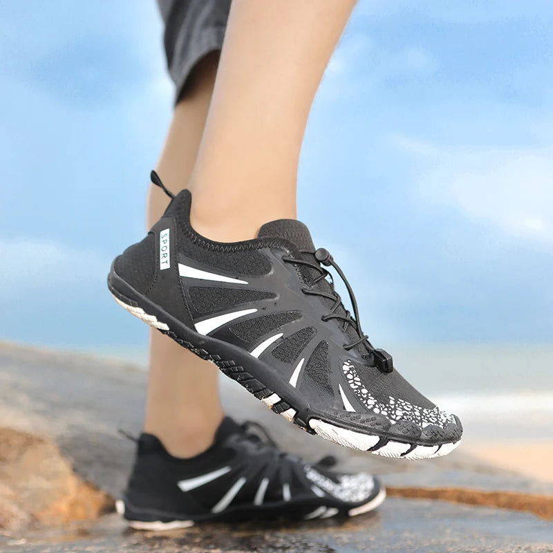 Men's  Water Shoes Rubber Soles Nonslip Breathable Fast Drying Shoes Leisure Climbing Beach Swimming Shoes 2024 New