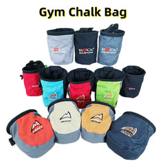 Premium Gym Chalk Bag for Rock Climbing Weight lifting Climbing Chalk Drawstring Bag Magnesium Powder Bag Fitness Accessories