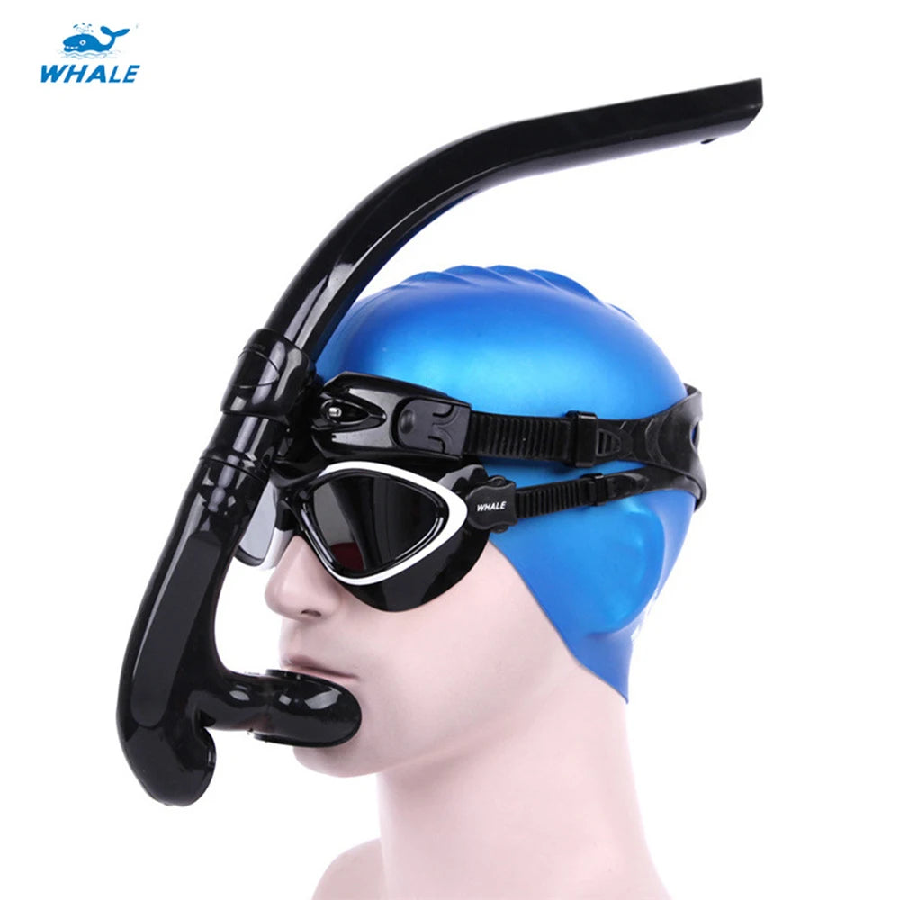 Front Head Silicone Snorkel Breathing Swimming Tube For Training Scuba Diving Under Water Snorkling Breathing Diving Equipment