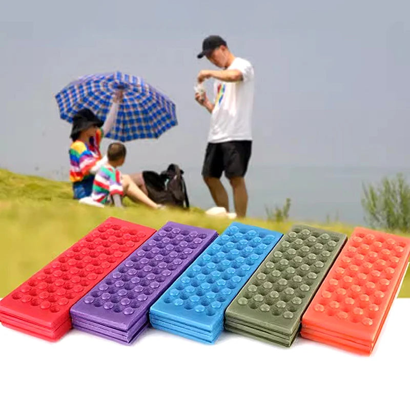 Outdoor Folding Mat Moisture-Proof Camping Mat XPE Foam Cushion Waterproof Pad Hiking Seat Picnic Mat Portable Small Camping Mat