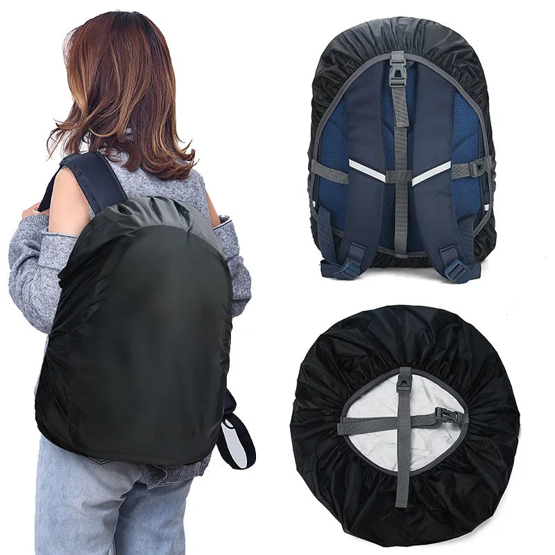 New Hot Rain Cover For Backpack 35L 45L 60L Waterproof Bag Tactical Outdoor Camping Hiking Climbing Cross buckle Dust Raincover