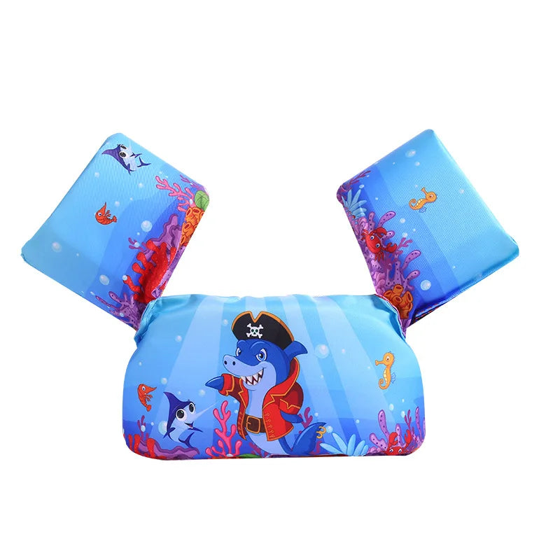 Baby Arm Ring Buoyancy Vest Garment Of Floating Kids Safety Life Vest 14-25KG Cartoon Children's Swim Life Jackets Puddle Jumper