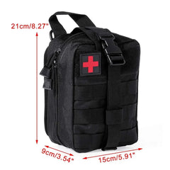 Tactical Molle Pouch First Aid Kits Bag Emergency Outdoor Hunting Car Emergency Camping Survival Tool EDC Waist Bag for Men