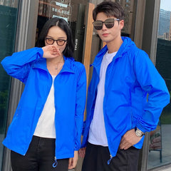 Sun Protection Clothing Men Women UV Protection Breathable Hooded Jacket Outdoor Riding Trekking Camping Hiking Fishing Jersey