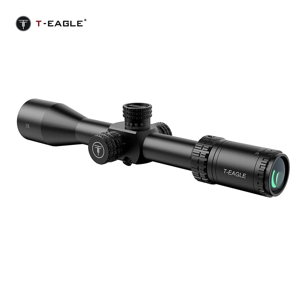 T-EAGLE SK 3-15x44 FFP Tactical Caza Riflescope Spotting Scope for Hunting Illumination Air gun Airsoft Optical Sight