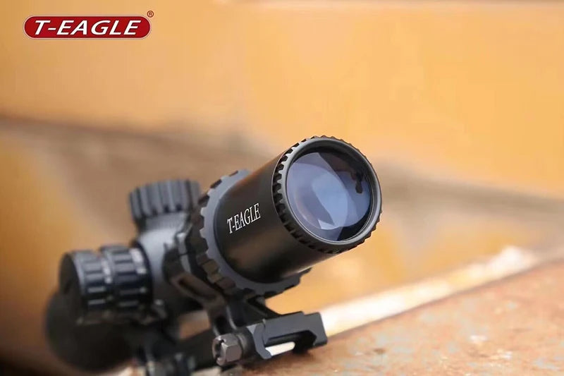 T-EAGLE New MR3-12x42 FFP Tactical Riflescope  Spotting Rifle Scope Hunting Optic Collimator Airsoft Gun Sight