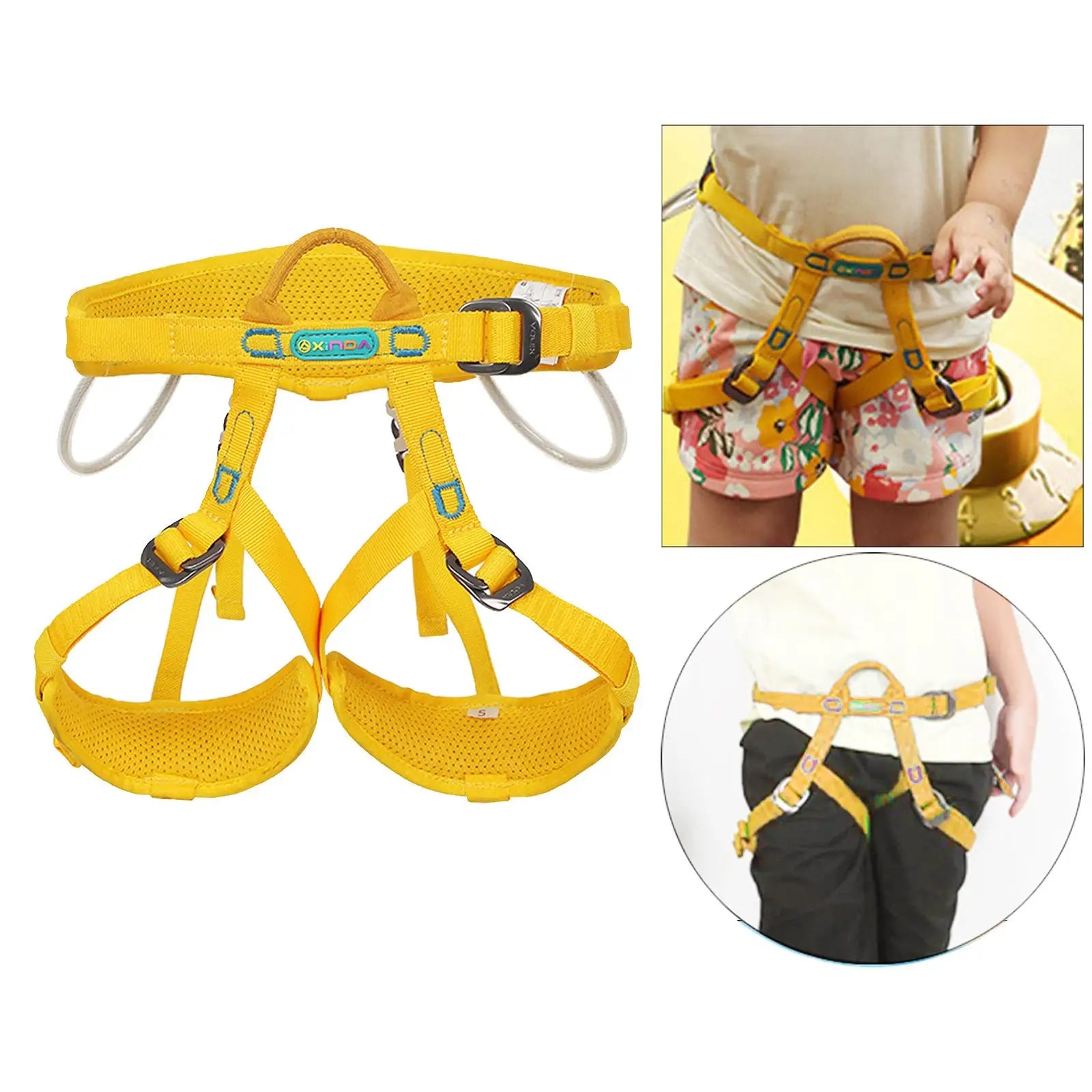 Outdoor Safety Climbing Harness Body Fall Protection Belt for Kids Safety Rope For Kids Protection Device Accessories