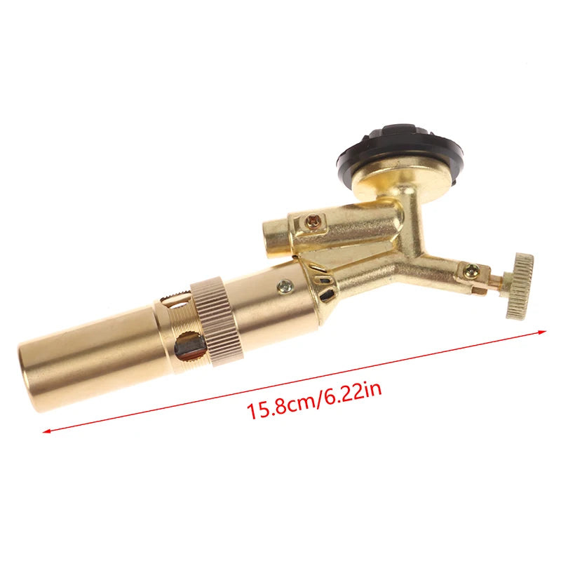 Portable Welding Gas Torch Flame Gun Butane Burner Outdoor Camping BBQ Lighter Flamethrower Kitchen Supplies Welding Equipment