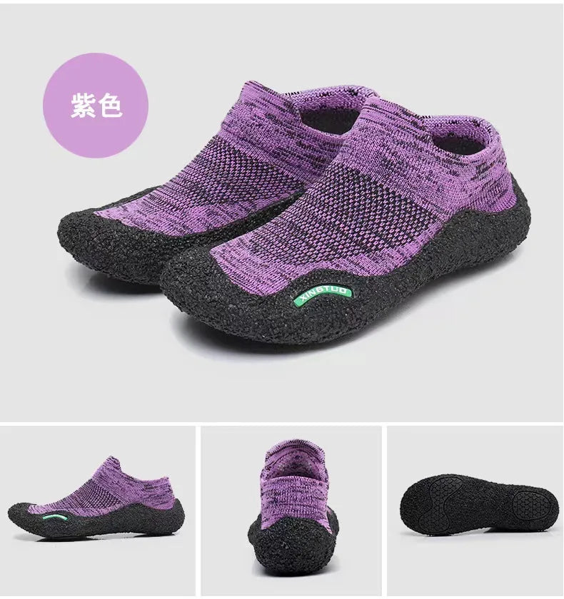 Men's Women's Beach Shoes Creek Tracing Anti Slip Breathable Multifunctional Water Wading Sneakers Outdoor Climbing Sports Socks