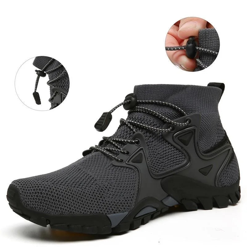 Breathable Mesh Men's Botas Tactical Boots Hiking Soft Shoes Outdoor Non-Slip Trail Trekking Climbing Designer Wading Sneakers