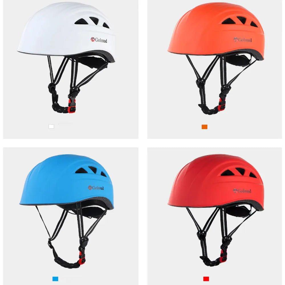 Outdoor Rock Climbing Anti-collision Shock-absorbing Helmet Rescue Adventure Riding Drifting Mountaineering Unisex Equipment