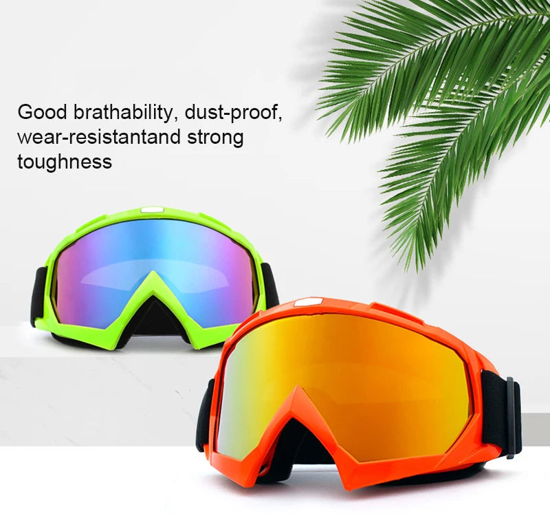 1PC Motocross Goggles Glasses MX Off Road Helmets Windproof Glasses KTM Helmet Ski Glasses Mountaineering Rider