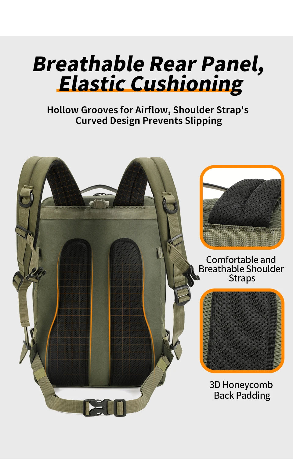 Lifetime Warranty Tactical Backpack Men Camping Trekking Fishing Bag Waterproof Rucksacks Travel Hunting Backpack Outdoor Bags