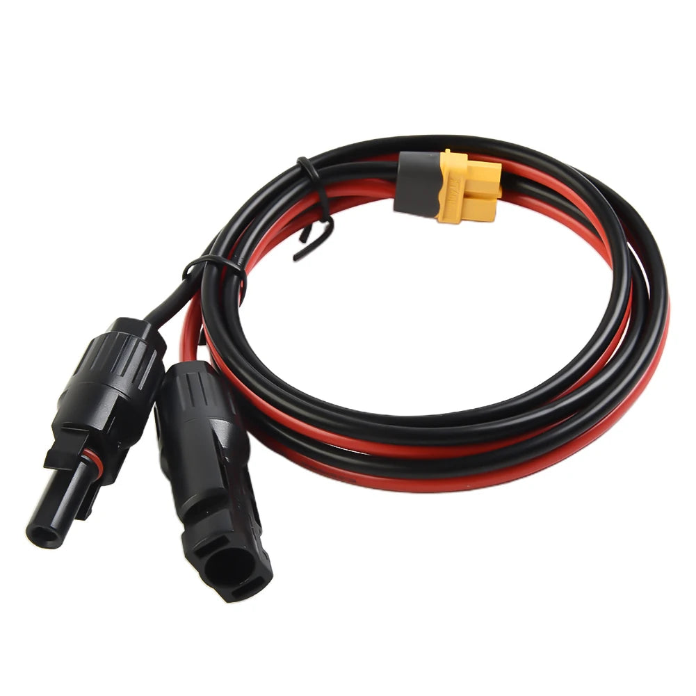 XT60 Series 12AWG Female Solar Panel Connection Cable Charging Cable Solar Generator Portable Power Station Parts