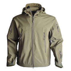 Waterproof Jacket Warm Windbreaker Men Clothing Soft Shell Hunting Coat Windproof Tactical Jackets Big Size Camouflage Jacket