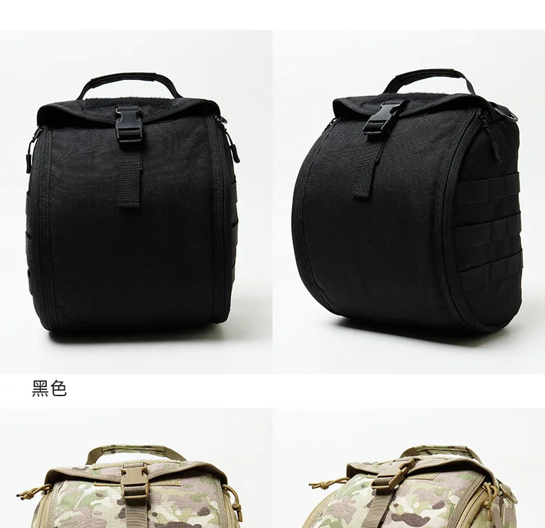 Outdoor Mountaineering Tactical Helmet Storage Bag Multipurpose Military Accessories Hanging Bag Hunting Portable Medical Bag