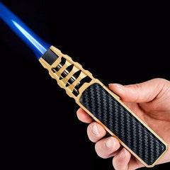 2024 New Kitchen BBQ Cigar Big Jet Flame Torch Outdoor Camping BBQ Lighter Men's Tools Without Butane Gas