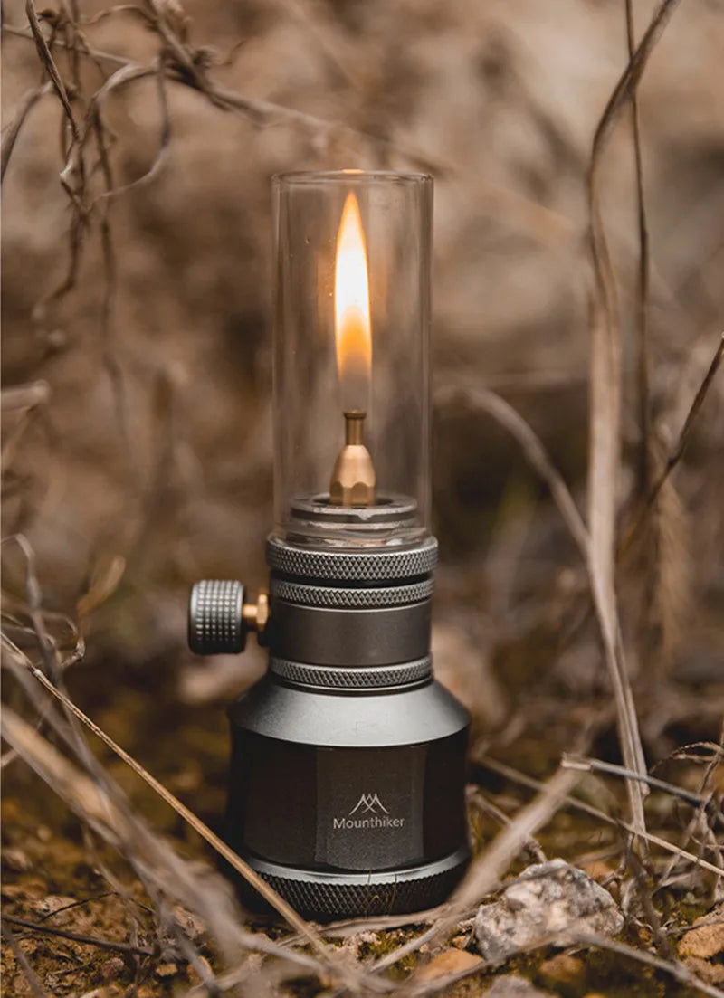 Outdoor Gas Light Set Mountainhiker Picnic Camping Retro Decorative Ambience Creative Desktop Bedside Gas Lamps And Accessories