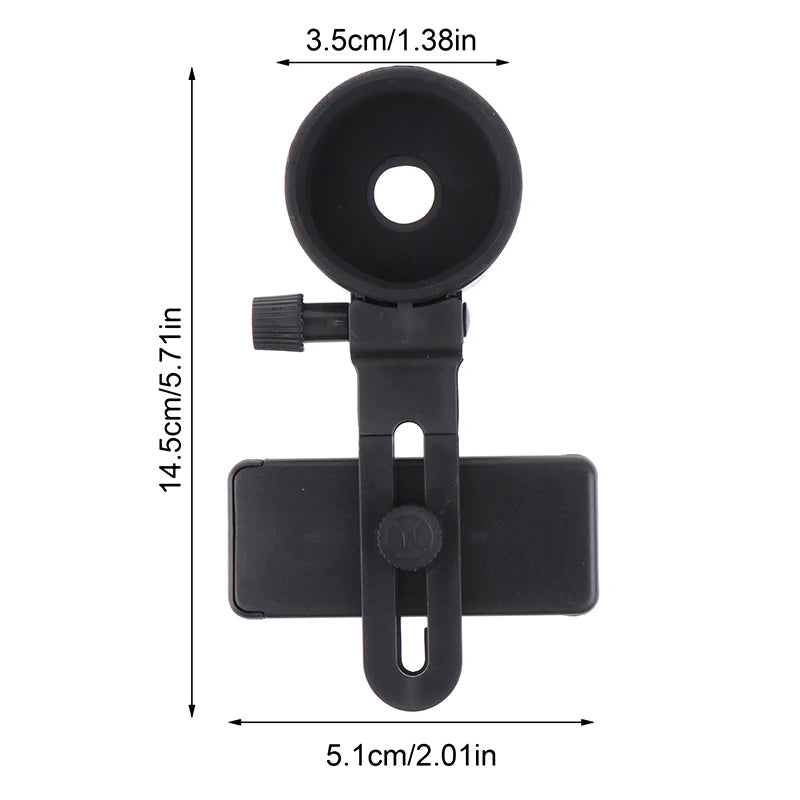 1Pc Universal Fast Phone Holder Monocular Telescope Binocular Powerful Spotting Scope Outdoor For Camera Phone Clip Adapter