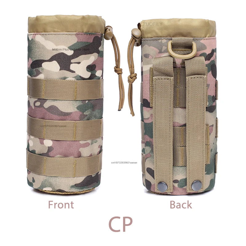 Molle Water Bottle Holder for outdoor Backpack Belt High Quality Hiking Camping Carrier Pouch Waist Bag Travel Kits