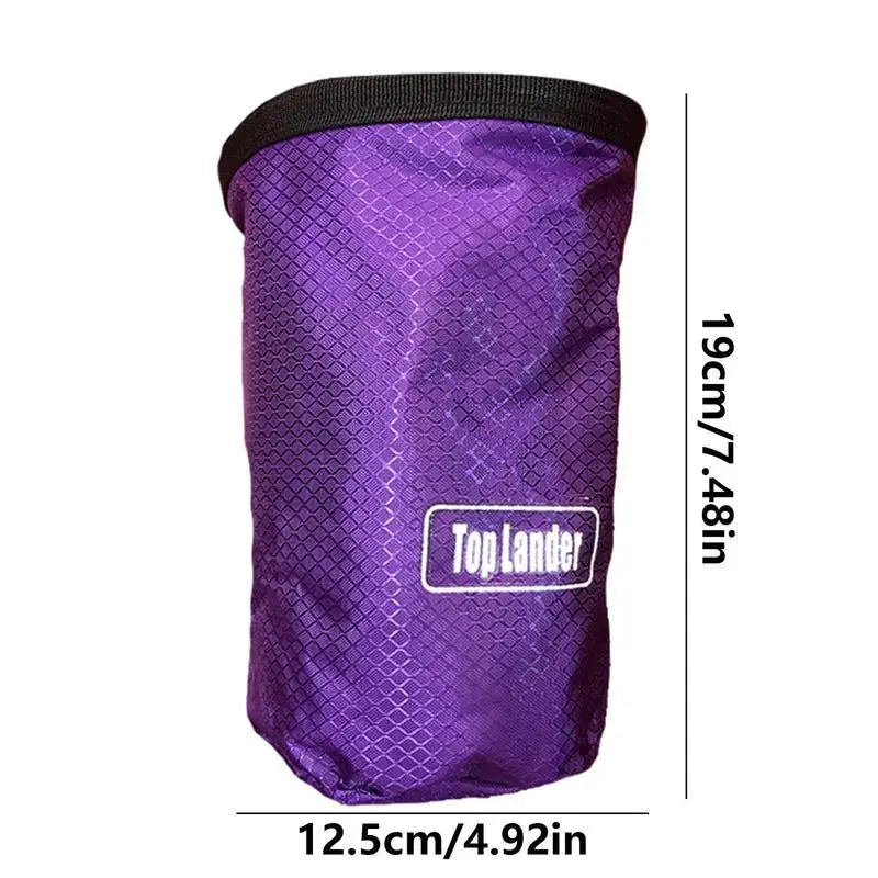 Magnesia Sack Rock Climbing Chalk Bag Outdoor Waterproof Pocket For Weight Lifting Bouldering Magnesia Pouch Climbing Equipment