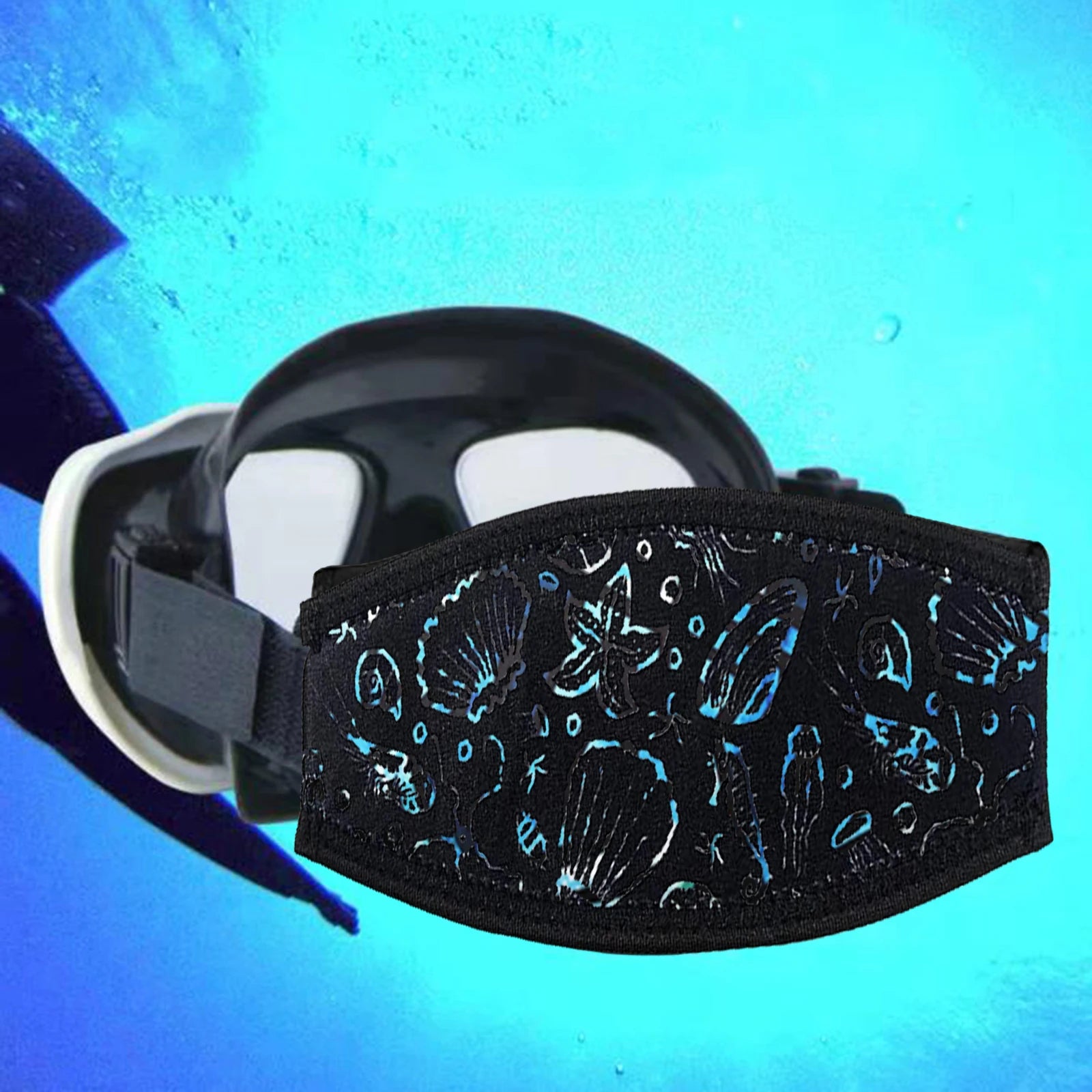 Padded Neoprene Strap Cover Scuba Dive Snorkeling Mask Protect Comfort Hair Band Snorkeling Scuba Gear Accessories Equipment