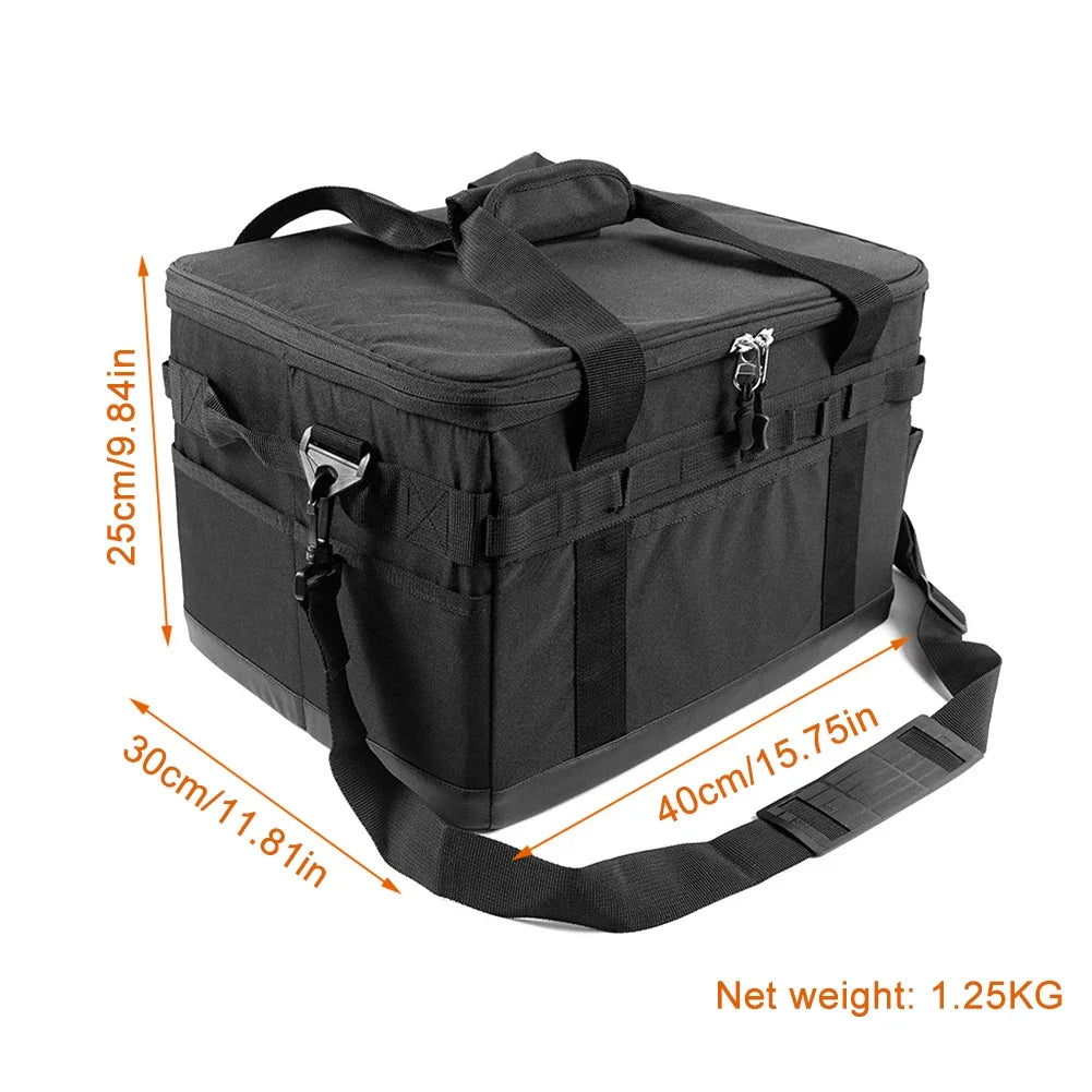 30L-45L Camping Bag Outdoor Camping Storage Picnic Sundry Bag Cookware Stove Utensils Tool Kit Storage Camping Storage Box