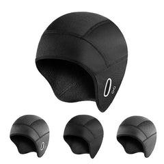 Outdoor Winter Cycling Warm Velvet Hat Helmet Lined With Ear Protection Windproof Warm Hat Mountaineering and Skiing Cold-proof