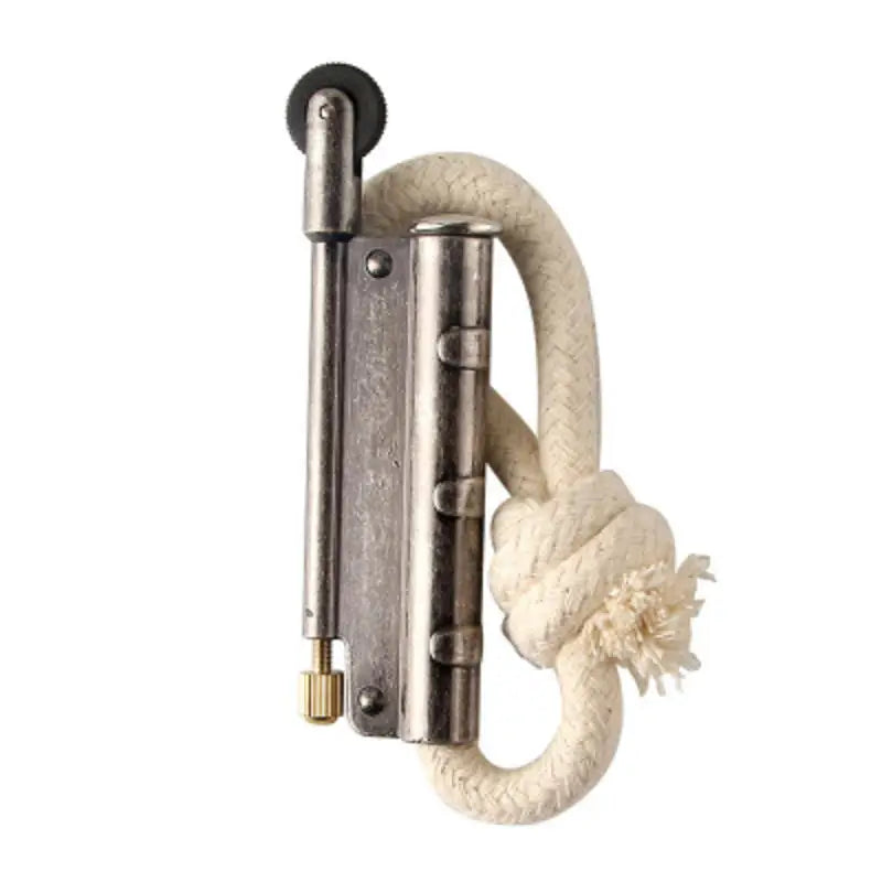 Metal Outdoor Camping Vintage Velvet Lighter Retro Rattlesnake Velvet Rope Trench No Oil Lighter & Wick accessories