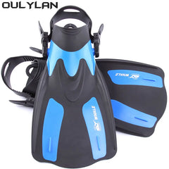 Oulylan Submersible Snorkeling Surfing Sock Boots Equipment Diving Fins Diving Flippers Adjustable Scuba Swim Anti Slip Shoes