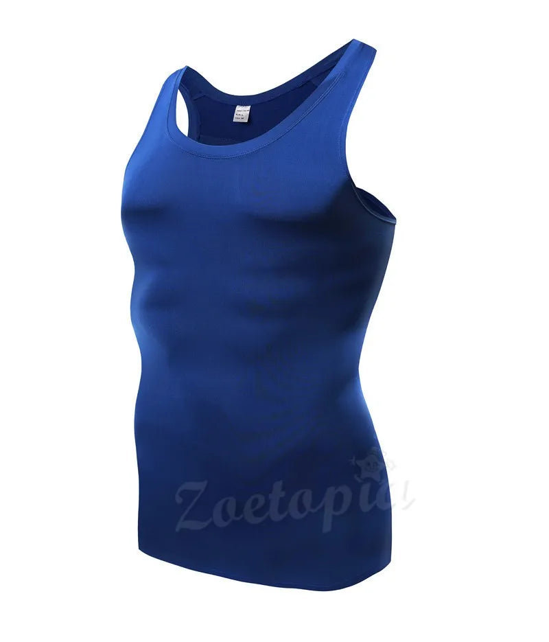 Sport Vest for Male Bodybuilding Weight Training Gym Clothing Comfortable Compression Shirts Trail Running Tank Top Tracksuits