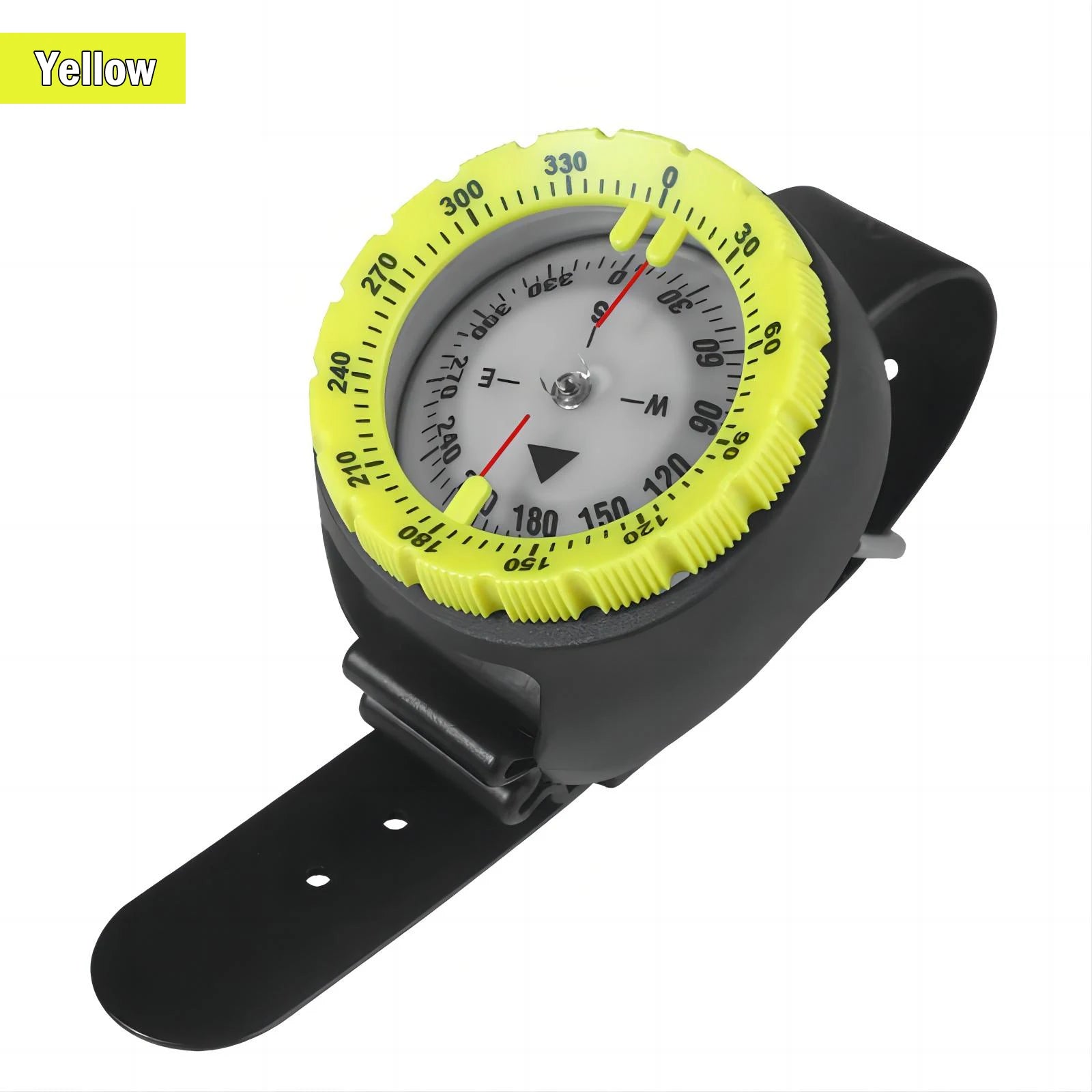 Digital Underwater 50m Diving Compass Professional Waterproof Navigator Digital Scuba Luminous Balanced Watch for Swimming