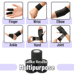 Athletic Wrap Tape Self Adhesive Elastic Bandage Elastoplast Sports Protector Knee Finger Shoulder Tattoo Accessories edc ifak