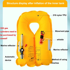 New Life Jacket Swiming Fishing Life Vest Automatic Inflatable Adult Lightweight Marine Fishing Swimming Survival Jacket Vest