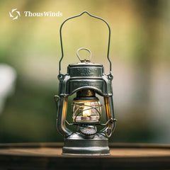 Thous Winds Memory Oil Lamp Outdoor Portable Mini Camping Lantern Emotion Retro Lights for Hike Picnic Backpack Camping Supplies