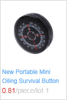 Outdoor Camping Hiking Mini Compass Navigator Portable Keychain Survival Tool