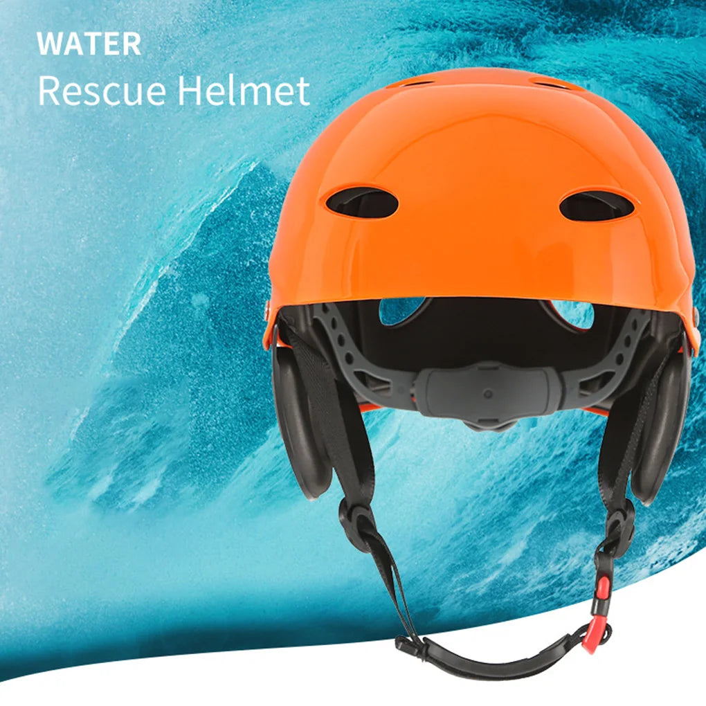 Outdoor Water Safety Helmet Climbing Aquatics Headpiece Mountaineering