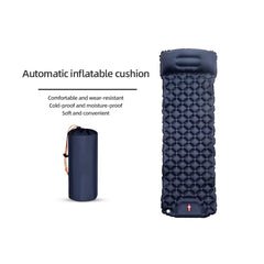 Single automatic inflatable mattress sleeping pad moisture-proof pad automatic inflatable portable outdoor camping tent dedicate