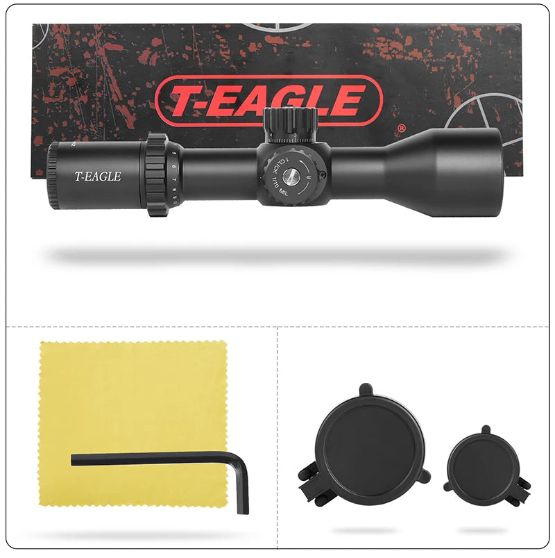 T-EAGLE New MR3-12x42 FFP Tactical Riflescope  Spotting Rifle Scope Hunting Optic Collimator Airsoft Gun Sight