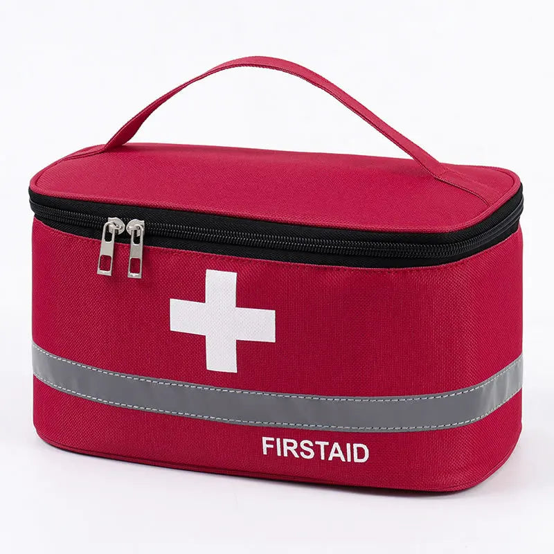 Ultra-Portable First Aid Kit for Emergency Response Water-Resistant and Easy-to-Carry Equipment in a Compact Bag