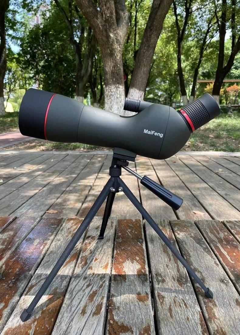 Telescopes Maifeng 20-60x70 Monocular ED Waterproof Straight Dual Focuing Spotting Scope for Bird Watching With Tripod BAK4