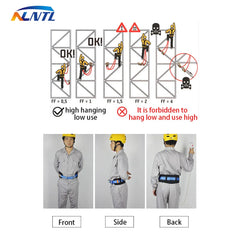 Single Waist Safety Belt Outdoor Rock Climbing Downhill Single Hanging Point Harness Electrician High Altitude Protect Work Belt