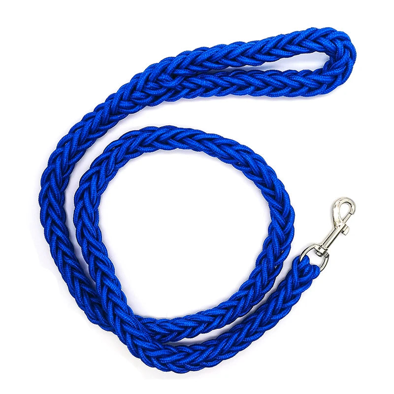 Nylon Dog Harness Leash For Medium Large Dogs Leads Pet Training Running Walking Safety Mountain Climb Dog Leashes Ropes supply