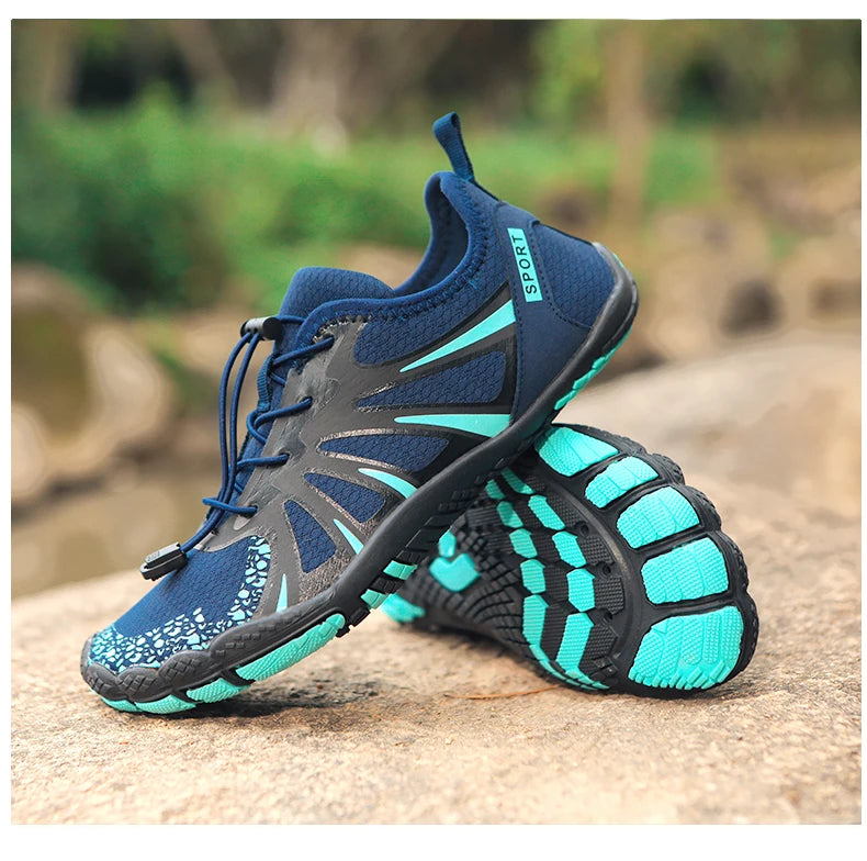 Men's  Water Shoes Rubber Soles Nonslip Breathable Fast Drying Shoes Leisure Climbing Beach Swimming Shoes 2024 New