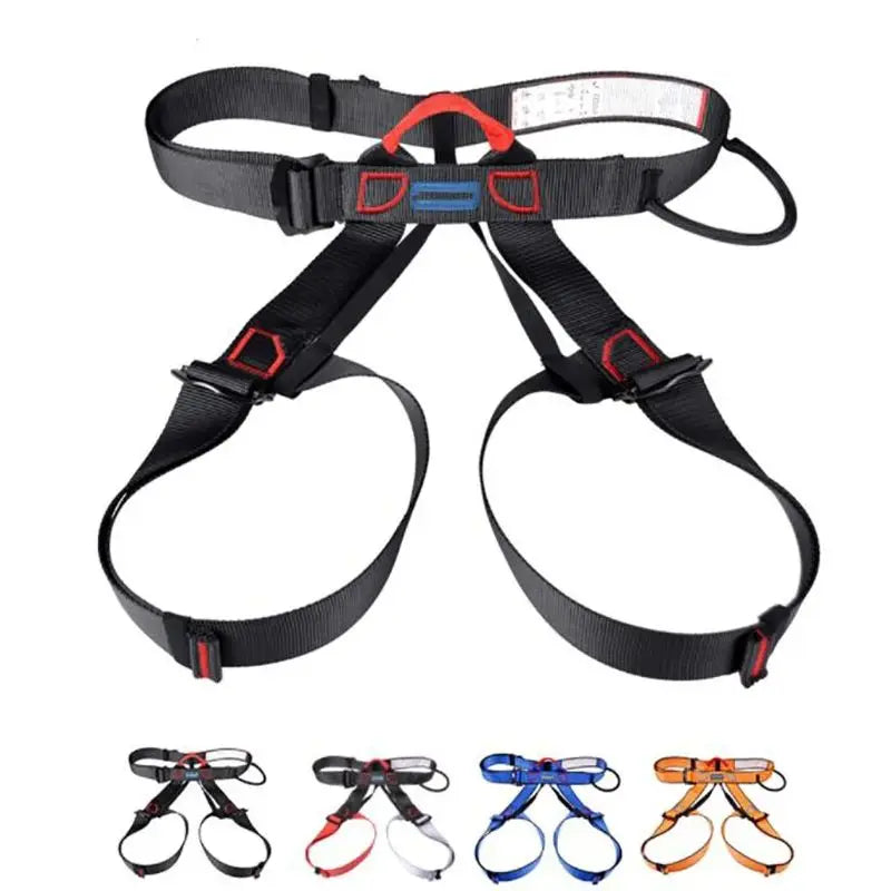 Climbing Harness, Rock Climbing Harness Protect Waist Safety Harness, Half Body Harness for Mountaineering Fire Rescuing