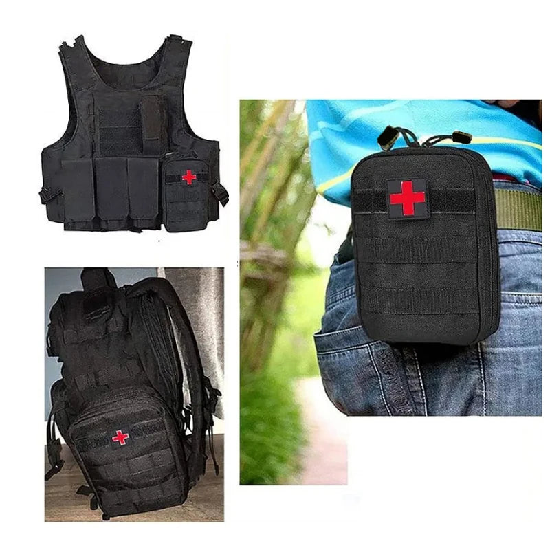 Outdoor first aid kit Large capacity convenient to carry field camping bag Nylon waterproof Tactical High Quality Hunting Pack