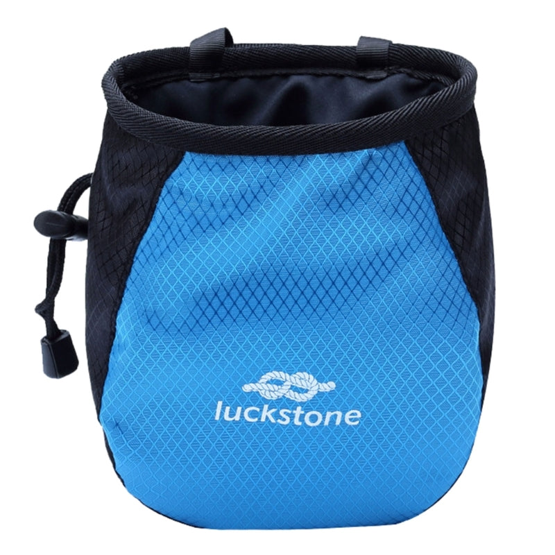 Rock Climbing Chalk Bag Weightlifting Adjustable Drawstring Chalk Bag  Bouldering Equipment EDC