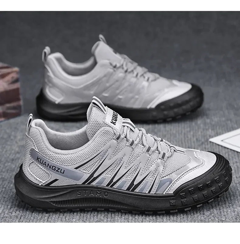 Shoes for Men 2023 New Fashion Casual Shoes Breathable and Comfortable Sports Outdoor Hiking Wearresistant Men's Walking Shoes