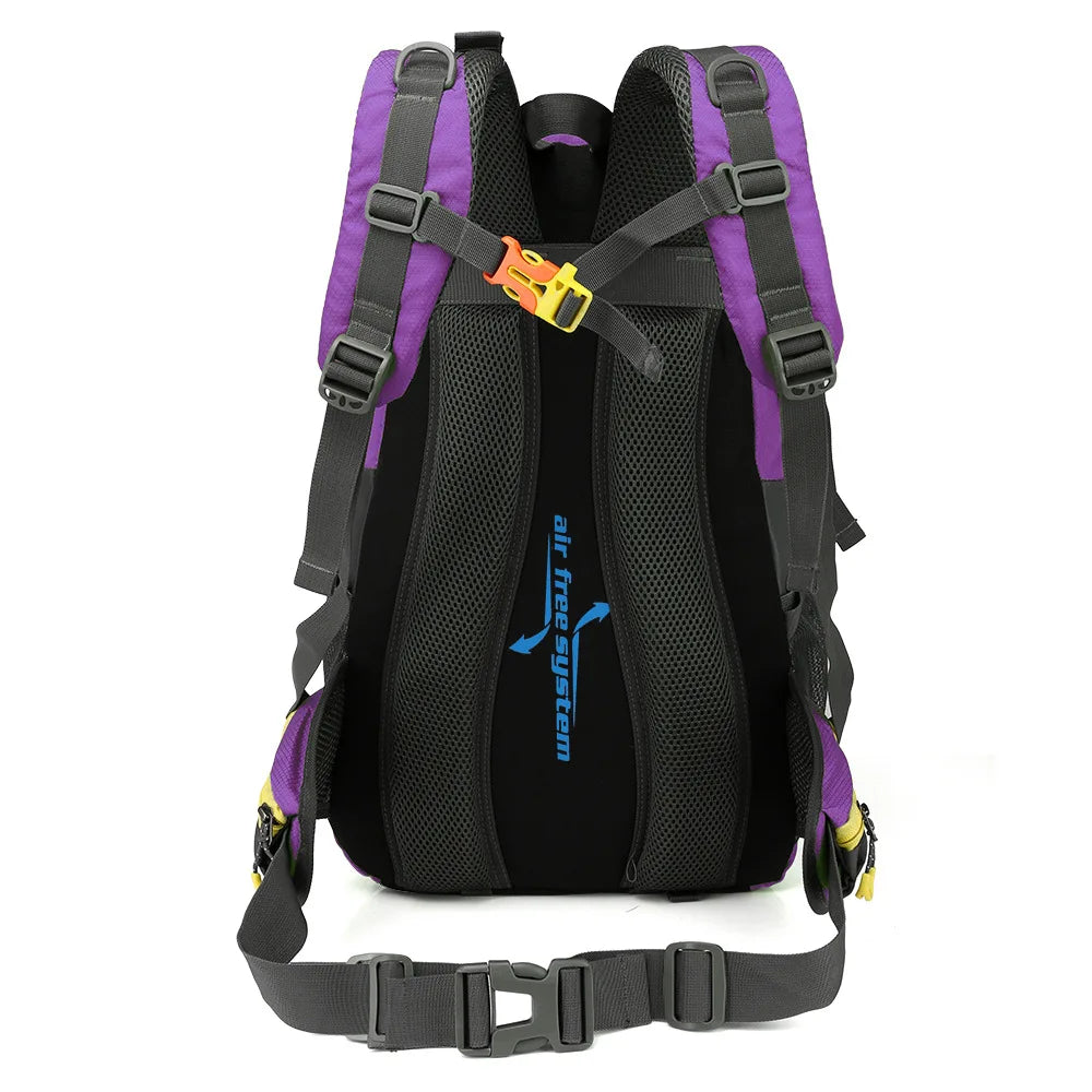 2023 Waterproof Climbing Backpacks Rucksack 40LOutdoor Sports Bag Travel Backpack Camping Hiking Backpack Women Trekking Bag Men